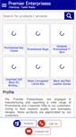 Mobile Screenshot of premierenterprisess.com